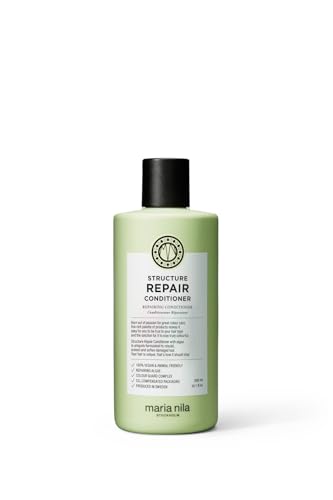 Maria Nila Structure Repair, For Damaged & Chemically Treated Hair, Algae Extract Rebuilds & Moisturizes, 100% Vegan & Sulfate/Paraben free