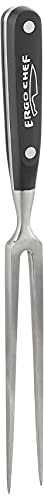 Review Product Ergo Chef Pro Series 8-Inch Carving Serving Fork, Black