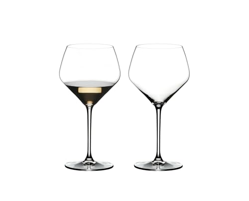 Riedel Extreme Oaked Chardonnay Glass, Set of 2, Clear
