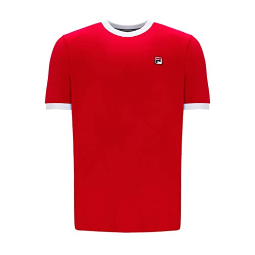 Image of Fila Mens LM1836AT Marconi Ringer T-Shirt - Red - Large