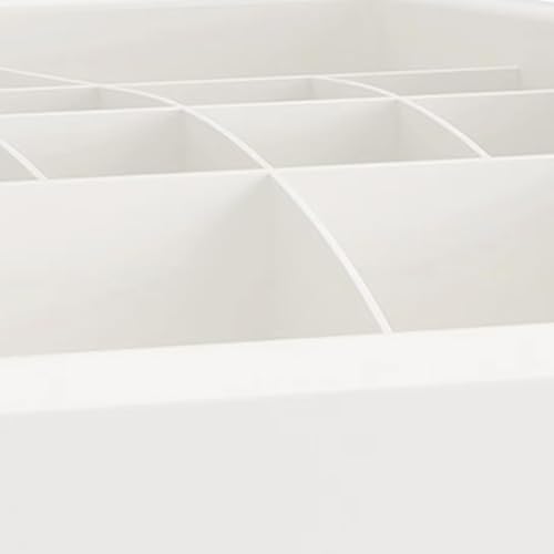 Boîte de rangement cosmétiques à 3 couches empilables pour coiffeuse