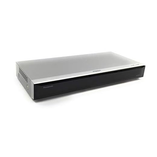 Panasonic DMR-UBS70EGS Ultra HD Blu-ray Recorder (500 GB HDD, 4K Blu-ray Disc, 4K VoD, UHD TV-mottagning, 2x DVB-S2, silver)