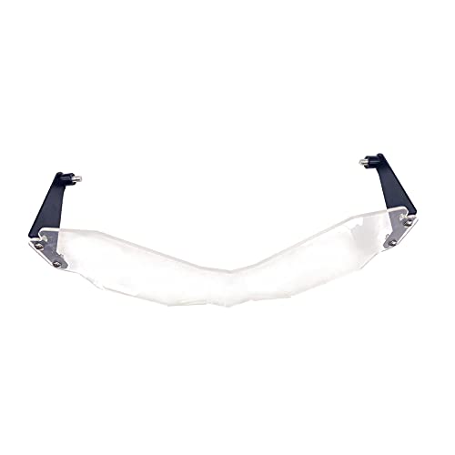 Homyl Capa para farol de motocicleta, capa para grade de proteção, suporte de luz transparente, capa