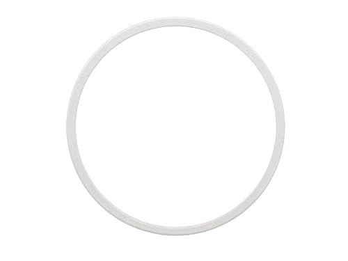 CEILEX Stretch Ceilings Reinforcement Circle Rings/Protective Thermal Rings for Spotlights Installation. (PR-110-Clear)