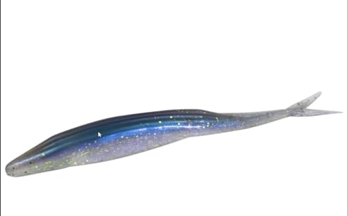 Zoom Magnum Super Fluke leurre 17,8 cm en polymère haute densité pour gros poissons