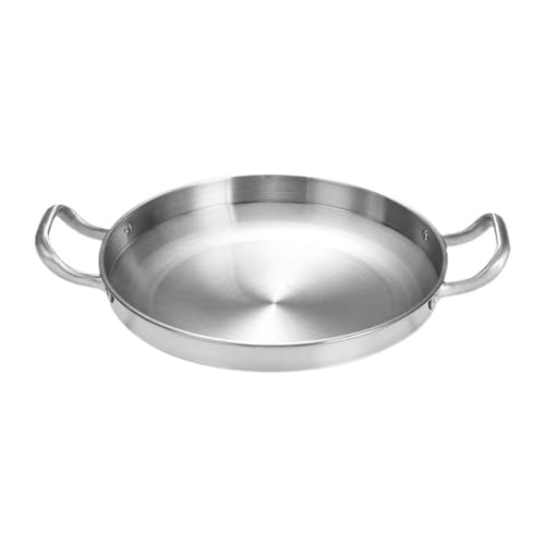 Imagen de TSMORY Prácticas sartenes de cocina de doble mango