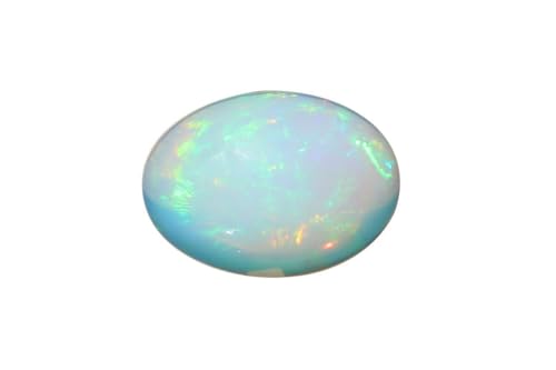 Opale naturelle cabochon AAAA+ de forme ovale 19x13mm pour création de bijoux