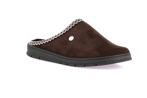 Grunland CI3080 chausson confortable en feutre de laine pour homme