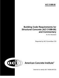 318m 318M-08: Metric Building Code Requirements for Structural Concrete ...