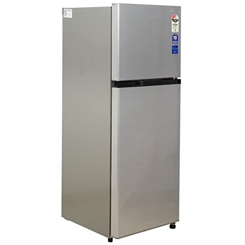 Image of Lloyd 283 L 3 Star Inverter Frost Free Double Door Refrigerator (GLFF293AMST1PB, Metallic Silver)