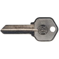 Key Blank, 5-Pin KW Keyway with Logo by Stone Harbor