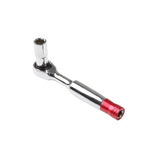 Clé à douille cliquet 8mm WL-06 interface 1/4 pour écrous M5