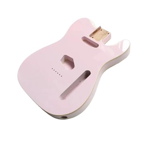 ギター本体 DIY アップグレード TL エレキギターボディボディピンクエッジング高光沢