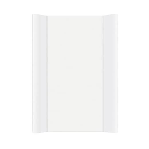Rotho Babydesign Materassino fasciatoio con bordo rialzato, Da 0 mesi, 70x50x10cm, Bianco, 200990001
