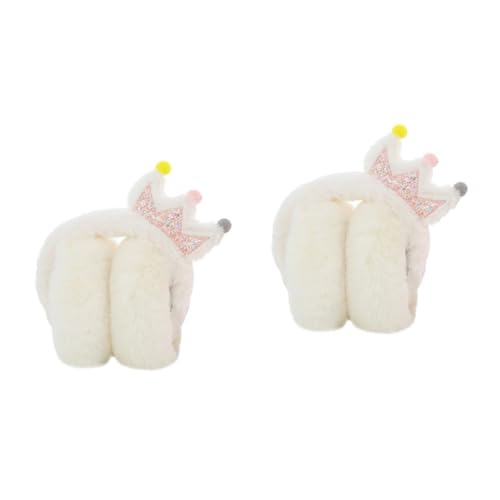 Earmuff infantil de cartoon protege del viento helado a niños en el parque