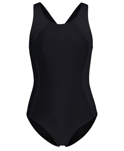 beautyin Girls One Piece Swimsuits Size 7-16 Athletic Racerback Bathing Suit