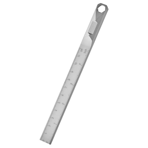Règle de dessin à clé hexagonale outillage de mesure précis pour artisanat - 7