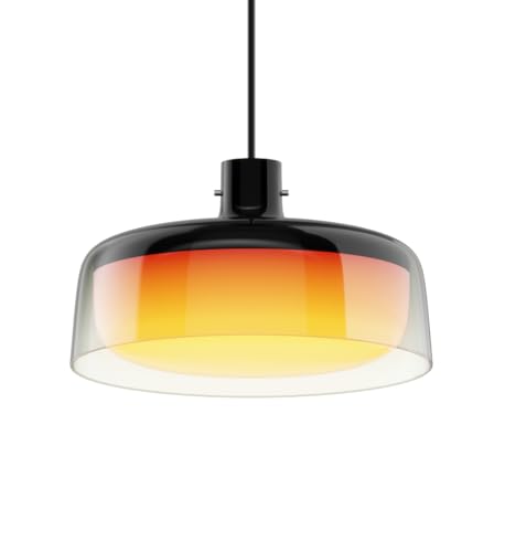 Govee Pendelleuchte, Smart RGBIC und Weißlicht-Hängelampe Esstisch, Drei Lichtringe Segmentierungskontrolle Pendant Light, Dimmable Esszimmerlampe Funktioniert mit Matter für Küche Esstisch