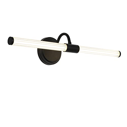 Yumcrelect Led Picture Light Fixtures Black 22.83 Inches Modern Black Art Display Light For Picture Frame Artworking Led Picture Frame Lights For Paintings 20W Hardwired Connection 4000K #TOP8