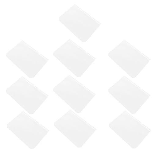 Artibetter 10個 ジッパー式透明ファイルポーチ 防水耐久性票据袋 多機能書類収納ケース 旅行 オフィス 家用携帯便利