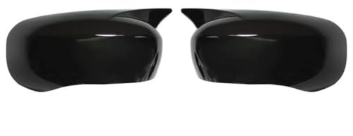 Coque de rétroviseur noir brillant pour Chrysler 300C et Dodge Charger