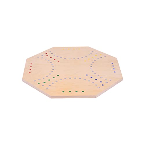 Juego de Mesa Marble Chase con Tablero de Madera y Cartas miniatura 6