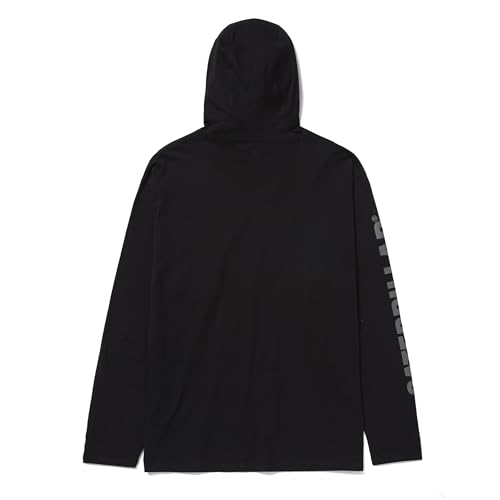Caterpillar Men's Men's UPF Hooded Banner Long Sleeve T-Shirt T-Shirt