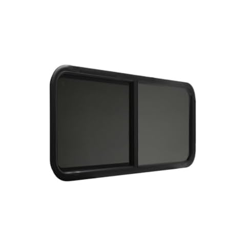 Vintage Technologies Premium RV Window | 36" W X 22" H | Teardrop Horizontal slide | RV Window Replacement | Complete Trim kit Included | (1-1/2" Wall Thickness) (1 Window) Cover