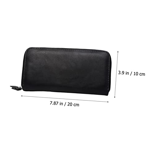Stylish Wallet for Women Credit Card Holder Outdoor Travel Purse Business Wallet Phone Bag Convenient Leather Purse3