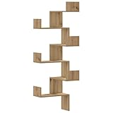 Avec un design pratique, l'étagère d'angle murale est destinée à être le point central de votre salon, chambre à coucher, etc.
