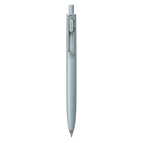 Uni One F Gel Pen • 0.5 Mm • Black Ink (Faded Green)