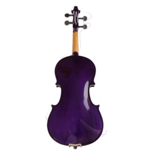 Violon électrique en bois massif bleu 4/4 aux finitions soignées pour la scène - 5
