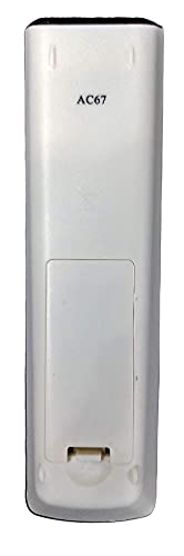 Image of Ehop AC67 Compatible Remote Control for Samsung Air Conditioner VE-67 (Please Match the Image with Your existing or Old Remote Before Ordering)