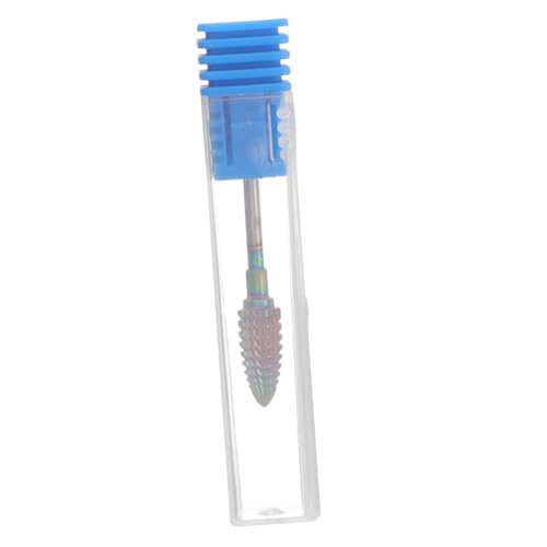 HAMPPLIES Broca para Torno Profesional Uñas Cabeza de Tungsteno para Manicura y Pedicura Herramienta para Eliminar Cutículas y Pulir Acrílicas Uso Salón y Hogar