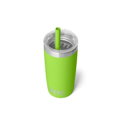 Image of YETI Rambler Jr. 10 Oz Tumbler with Silicone Straw Lid