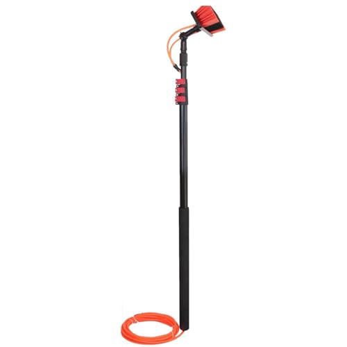 Brosse de douche télescopique pour nettoyer mur de carrelage et sol - 2