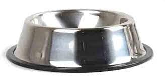 FUREVER FRIENDS Stainless Steel pet Bowl (400ml), Extra Small Pet Bowl, Dog/Cat Food and Water Bowl, Perfect Choice for Small Size Pet Bowl