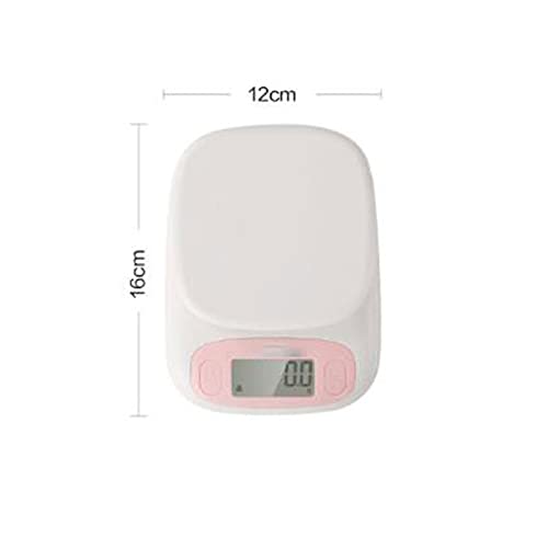 Digital Kitchen Scales White Multifunction Kitchen Food Scale,Stainless Steel, Size: 12cm*16cm,1 Pcs