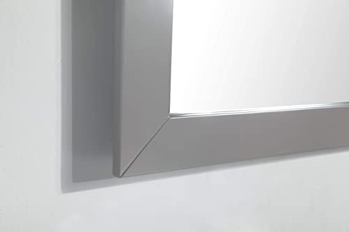 Vanity Art 24 Inch Single Sink Bathroom Vanity Set Carrara Marble Stone Top Dove-Tailed Drawer Soft Closing Doors Undermount Rectangle Sink Cabinet With Free Mirror Va2024-G #TOP5