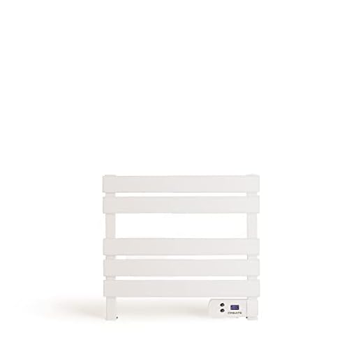 CREATE / Warm Towel Mini/Toallero Eléctrico de Suelo o Pared Blanco sin Patas / 52,3x8x55,8cm / Bajo Consumo, secatoallas, silencioso, Ultrafino, 150 W