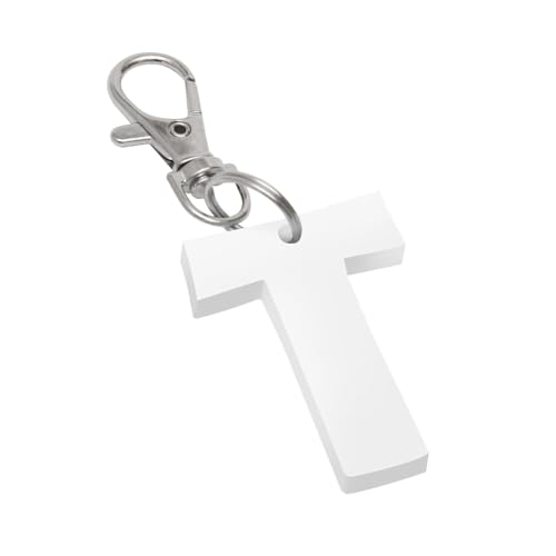 [KIPROSTAR] �A���t�@�x�b�g �L�[�z���_�[ [�z���C�g ��][T] ����45mm ��5mm �A�N���� �L�[�z���_�[ �L�[�����O �`���[�� �啶�� ������� �C�j�V���� ���킢�� �p�� �v���[���g �J�h�J�N�f�U�C��