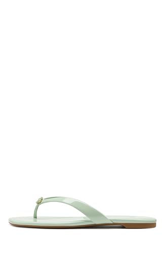 kate spade new york Women's Spade Flower Flip Flop Sandals, Pistachio Ice, 7 UK