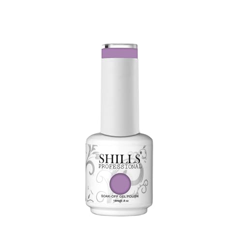 Image of SHILLS PROFESSIONAL Uv /Led Soak Off Gel Glossy Finish Polish Color Shade 02,15 Ml