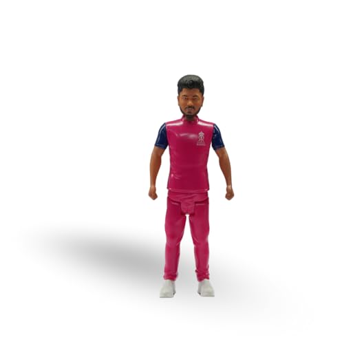 Image of Action Figure, 7 Inch Sanju Samson | IPL Edition, 360 Rotatable Head, For Fans & Collectors