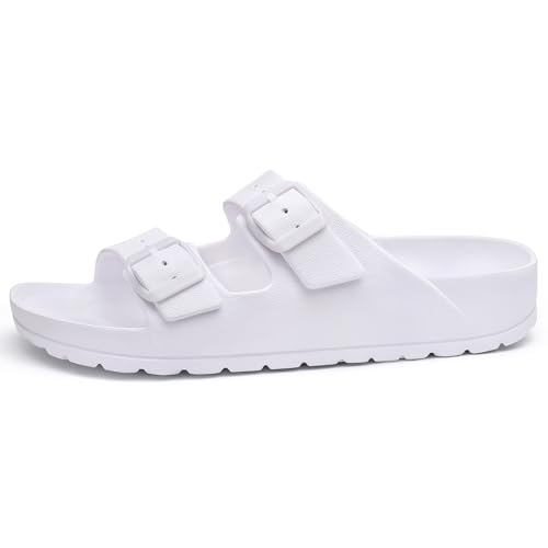 Image of KIDMI Women's Comfortable EVA Sandals with Medium Arch Support, Adjustable Buckle Summer Beach Slide Sandal
