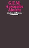 Absicht (suhrkamp taschenbuch wissenschaft)