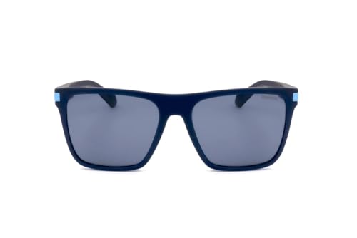 Polaroid PLD 2128/S FLL MATTE BLUE 55/17/140 UNISEX Sunglasses2