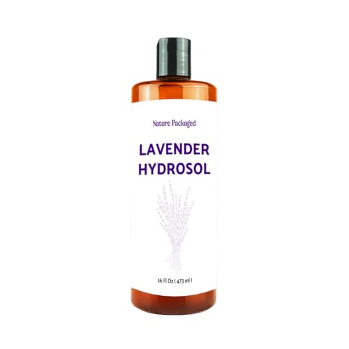 Lavender Hydrosol - Pure Steam Distilled Floral Water Spray for Face Toner Facial Mist & DIY Skincare - Lavandula Angustifolia Hydrating Skin Refresher & Linen Spray - 100% Natural 16oz