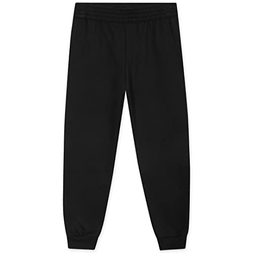 Calça moletom felpado, Marisol Play, meninos, Preto, 10