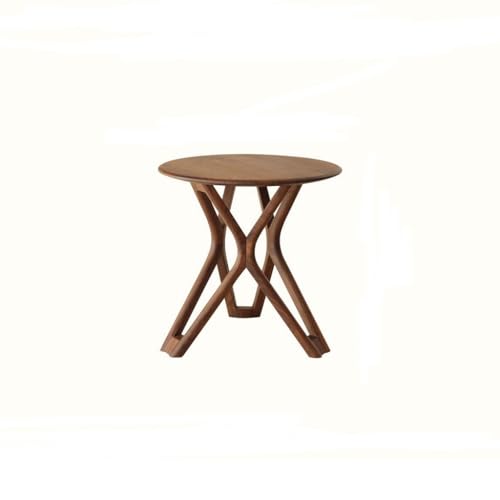 eexbz Sofa Wooden Sofa Side Table Sofa Corner Table Living Room Small Coffee Table Round Side Table Sofas for Living Room